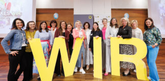 Gruppenfoto von der Frühjahrstagung des Funktionärinnen-Beirats