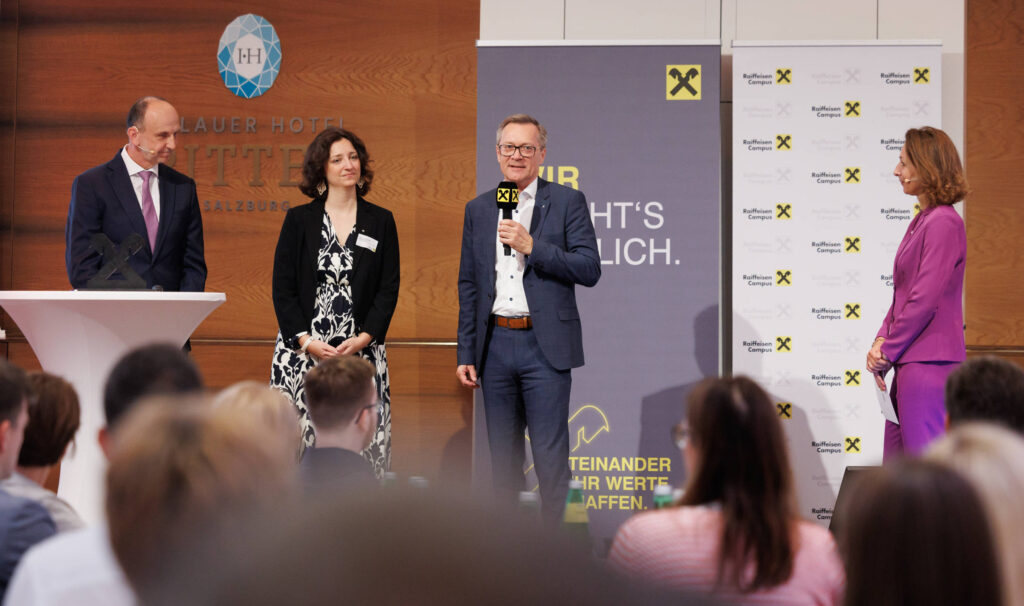 Die Gastgeber Anna Doblhofer-Bachleitner und Heinz Konrad