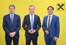 Blickten gemeinsam auf ein erfolgreiches Geschäftsjahr in einem herausfordernden Umfeld zurück: Georg Messner, Manfred Wilhelmer und Gert Spanz.