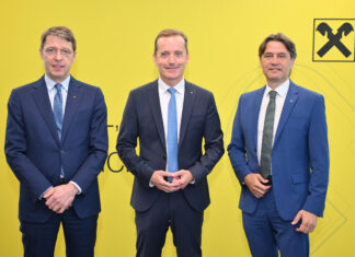Blickten gemeinsam auf ein erfolgreiches Geschäftsjahr in einem herausfordernden Umfeld zurück: Georg Messner, Manfred Wilhelmer und Gert Spanz.