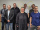 Auf dem Foto der Vorstand der Energiegenossenschaften (v.l.n.r.): Obmann-Stv. Cornelis Pater, Mario Anibas, Obmann Rainer Liebscher, Ursula Fuhs, Helmut Hörmann, Christian Pomper (Raiffeisen Revisionsverband), Martin Bichl