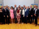 Die Verantwortlichen der Raiffeisenbank Region Grieskirchen blickten gemeinsam mit Reinhard Schwendtbauer (8. von links) auf das vergangene Geschäftsjahr zurück.