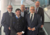 Karl Hameder, Aufsichtsratsvorsitzender Richard Jasenek, Michael Höllerer, Leopold Figl und Manfred Leitner freuen sich über die wegweisende Entscheidung.
