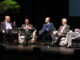 Christoph Badelt, Andreas Rabl (Welser Bürgermeister), Roland Hechenberger, Wolfgang Pitsch und Doris Nentwich (Moderatorin) diskutierten beim Unternehmerabend der RB Wels