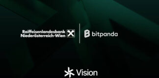 RLB NÖ-Wien und Bitpanda Logos