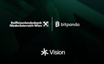 RLB NÖ-Wien und Bitpanda Logos