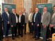 Die Revisoren Franz Wagner und Michael Pany, Günter Zaiser, Obmann Hermann Lauter, Johannes Schuster, Kammersekretär Herbert Gutkas, Geschäftsführer David Wondra, Obmann-Stv. Thomas Steiner und AR-Vorsitzender Johann Kainz