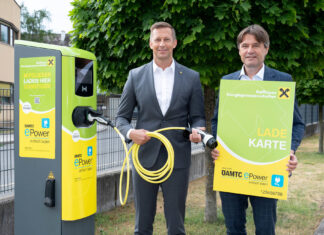 Matthias Zernatto und Gert Spanz präsentieren die neue Initiative.