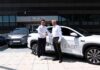 Danijel Dzihic (Geschäftsführung CCI Austria) und Alexander Schmidecker (CEO Raiffeisen-Leasing) schütteln Hände