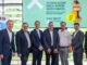 Manfred Wilhelmer, Johann Kandolf (stv. Geschäftsführer Kärntnermilch), Nikolaus Wutej, Harald Steinberger (Verkaufsleiter Kärntnermilch), Franz Pernul, Günther Jordan und Gernot Matschnig (Leiter Privatkunden und Private Banking RLB Kärnten)