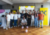 Gruppenfoto vom Hummelnest Demo Day 2025 der RLB Steiermark