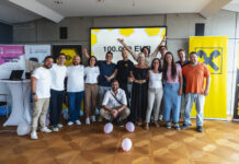 Gruppenfoto vom Hummelnest Demo Day 2025 der RLB Steiermark