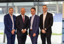 Michael Pacher (Leiter Abteilung Bildung, Personal & Consulting), Thomas Hofer, Verbandsdirektor-Stellvertreter Wolfgang Potocnik und Bildungsleiter Patrick Lampl