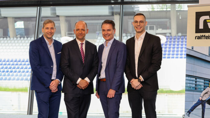 Michael Pacher (Leiter Abteilung Bildung, Personal & Consulting), Thomas Hofer, Verbandsdirektor-Stellvertreter Wolfgang Potocnik und Bildungsleiter Patrick Lampl