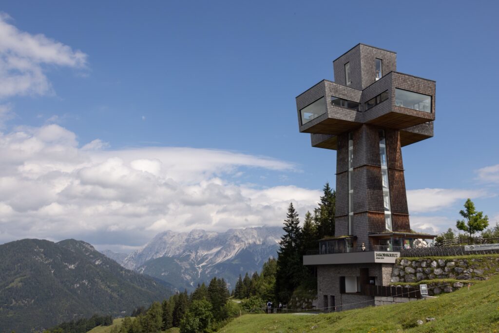 Jakobskreuz auf der Buchensteinwand