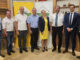 Obmann-Stv. Gerhard Zimmermann, AR-Vorsitzender Hermann Muhm, Michael Niedermayer, Heinrich Fischer, Großkunden-Abteilungsleiterin Mira Hansy (RLB NÖ-Wien), Johann Hendler, Revisor Michael Pany und Leopold Scheibböck