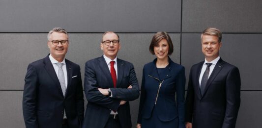 Das Vorstandsteam der RLB Steiermark