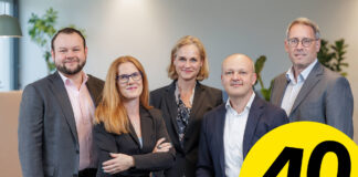 Führungsteam von Raiffeisen Capital Management: Hannes Cizek (Geschäftsführer, CEO), Karin Kunrath (CIO), Barbara Graf-Büchl (Geschäftsführerin der Raiffeisen Immobilien KAG), Michal Kustra (Geschäftsführer) und Dieter Aigner (Geschäftsführer, CSIO)