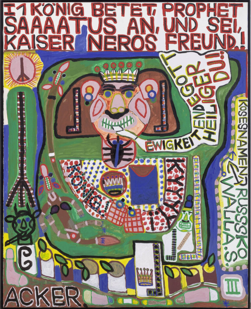 „König“, undatiert, August Walla