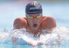 Christian Giefing beim Schwimmen