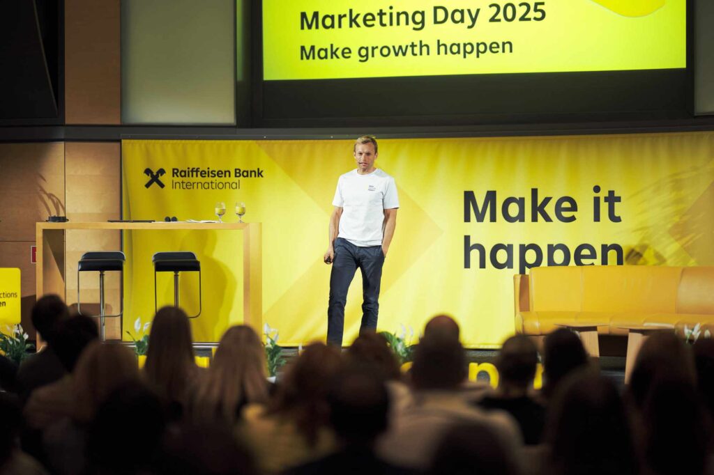 Christoph Kullnig am RBI Marketing Day 2025