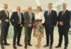 Freuen sich über die neue Partnerschaft: Bernhard Mellitzer, Wenzel Dennig (CMTA), Martin Schaller, Olivia Pinter, Abteilungsleiterin Beteiligungsmanagement RLB Steiermark, Christoph Müller und Martin Strohmaier (CMTA)