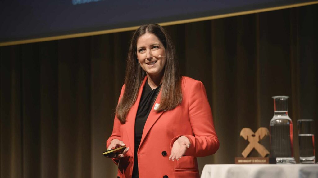 Anita Zehrer bei den Tiroler Tourismusgesprächen 2025