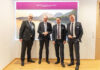 Private-Banking-Leiter Michael Karl Sulzbacher, Voestalpine-Finanzvorstand Gerald Mayer, Geschäftsleiter Martin Mayer und Richard Malzer, stv. Leiter Private Banking