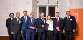 Gruppenfoto von der Verleihung