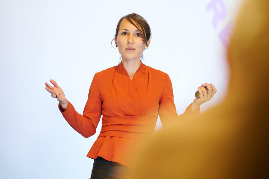 Christiane Varga beim Funktionärsforum 2025