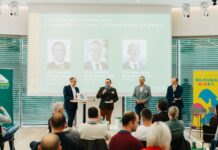 Management-Zirkel: Führung im Lagerhaus stärken Markus Eisl, Philipp Magdits (Geschäftsführer LH Südburgenland), Matthias Breiteneder und Josef Buchleitner (Geschäftsleiter Raiffeisen Campus)