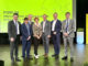 Christopher Weiss, Gunter Deuber, Manfred Wilhelmer, Anne M. Schüller, Andreas Pfeifer, Karl Schnögl (Obmann Kärnten Raiffeisen Marketing) und Georg Messner (Vorstandsdirektor RLB Kärnten)