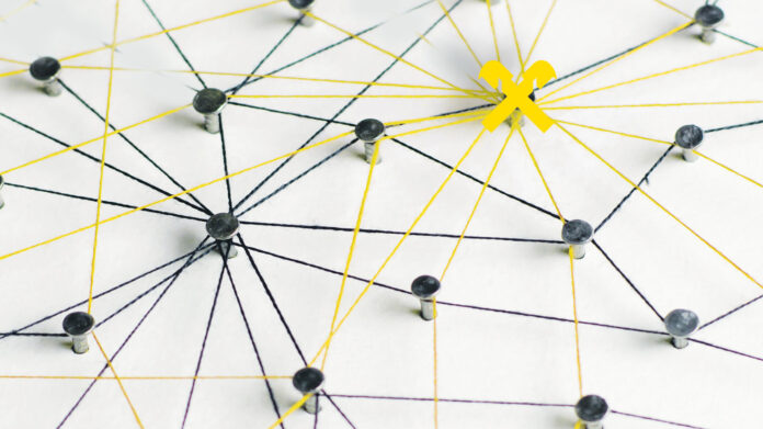 Symbolbild für die regionale Vernetzung von Raiffeisen