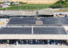 Lagerhaus Wiener Becken: Sichtbares ESG-Engagement Photovoltaikanlage am Dach des Standorts Gramatneusiedl