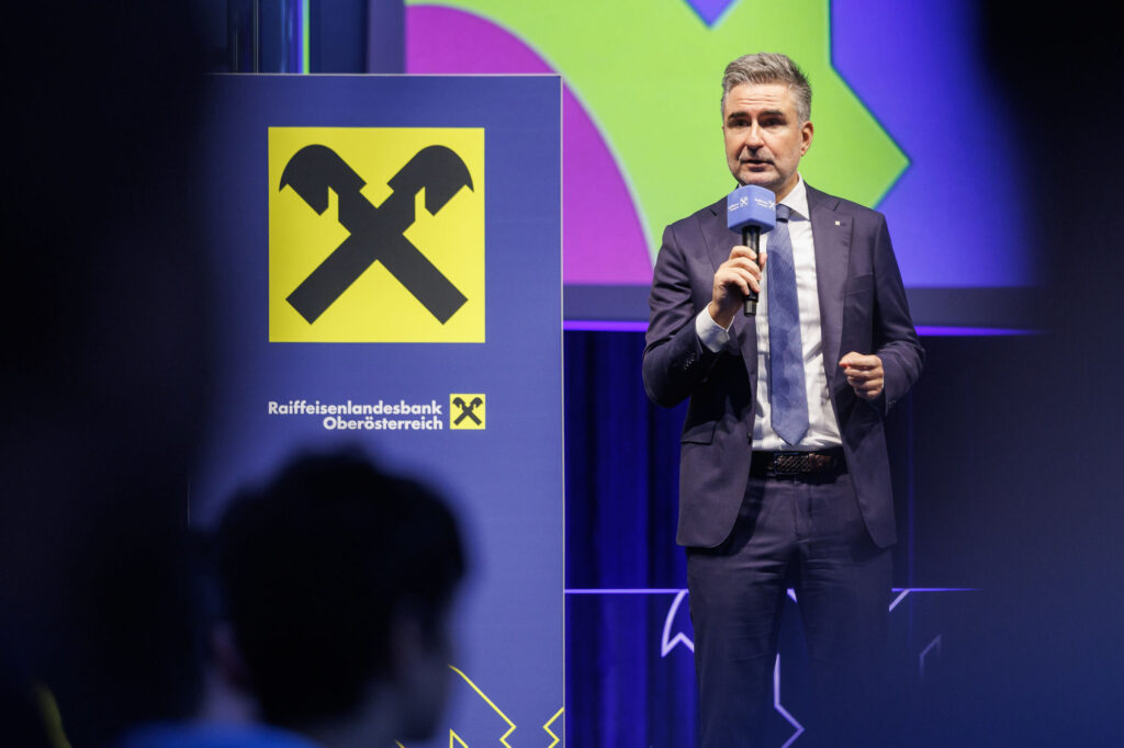 Gerald Aichhorn beim Powerday für Lehrlinge