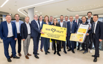 Gruppenfoto zum Start der diesjährigen Aktion