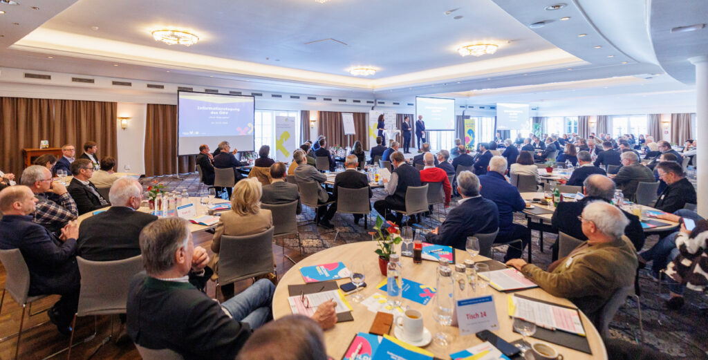Gefüllter Saal bei der ÖRV-Informationstagung 2026