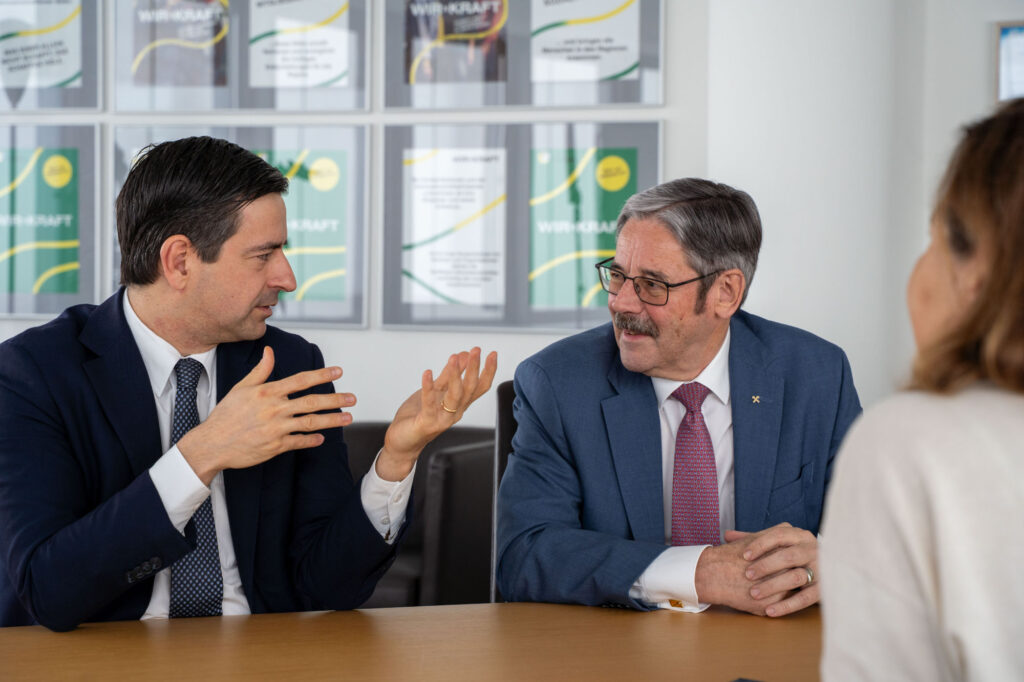 Generalanwalt Erwin Hameseder und Generalsekretär Johannes Rehulka im Interview