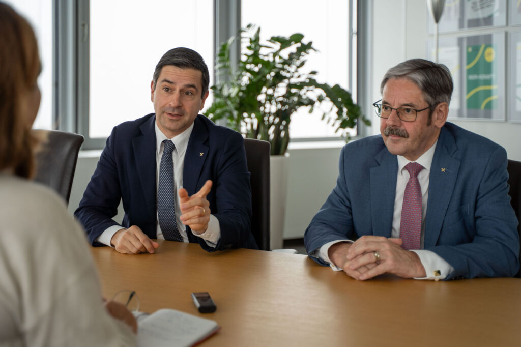 Generalanwalt Erwin Hameseder und Generalsekretär Johannes Rehulka im Interview