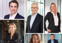 Fotokollage mit den Köpfen des Jahres 2025