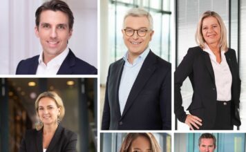 Fotokollage mit den Köpfen des Jahres 2025