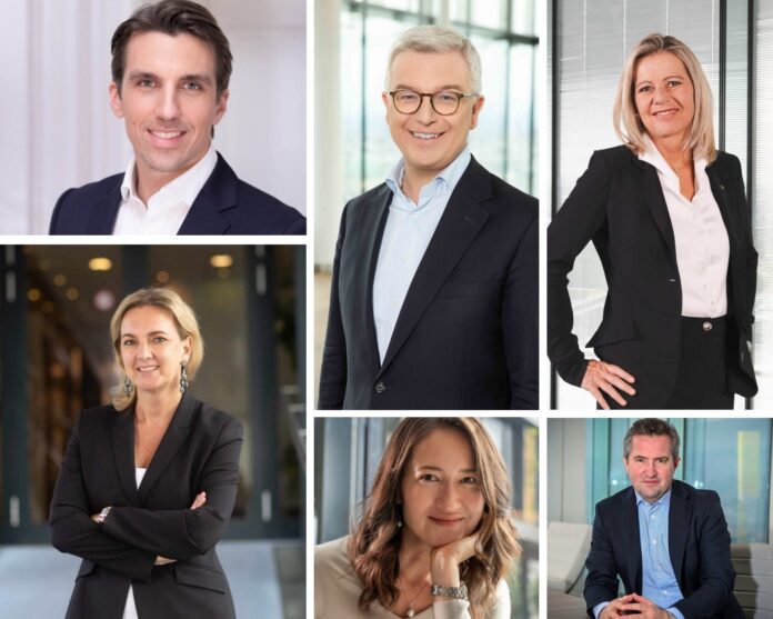 Fotokollage mit den Köpfen des Jahres 2025