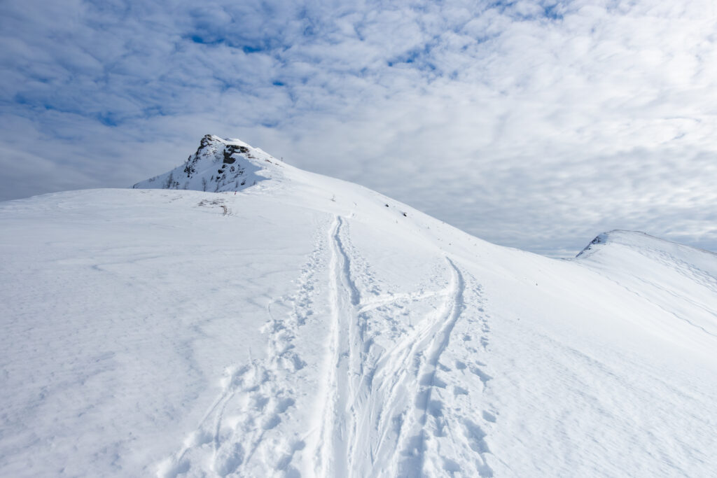 Gipfelkamm des Gründegg