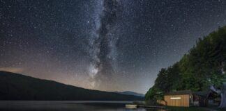 Sternenhimmel am Millstätter See