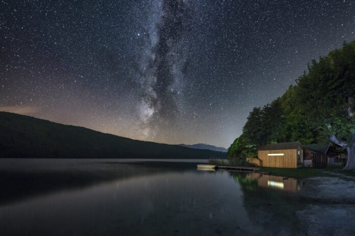 Sternenhimmel am Millstätter See