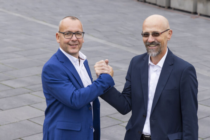 Porträt von Martin Trapitsch und Ernst Valecz