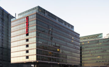 Strabag baut Rekorde Außenansicht der Strabag-Zentrale in Wien