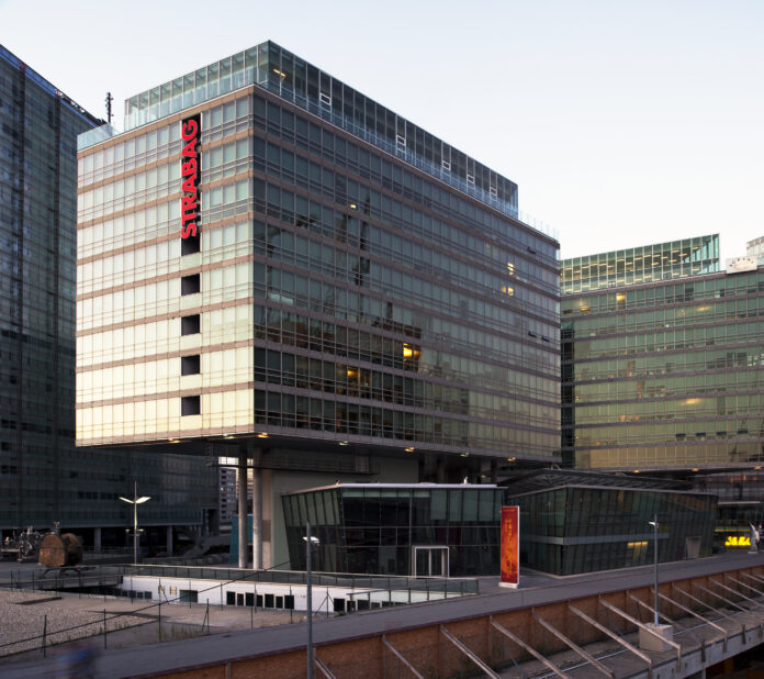 Außenansicht der Strabag-Zentrale in Wien