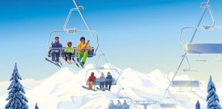 Wintersport Skilift