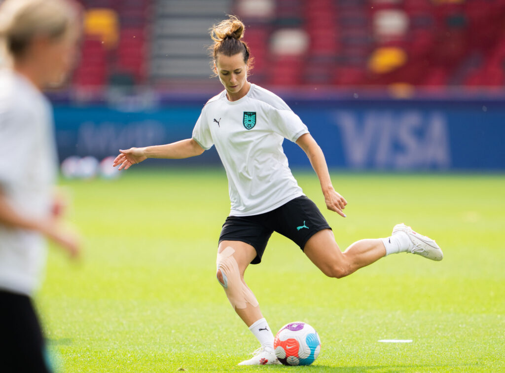 Schanderbeck bei einem Training